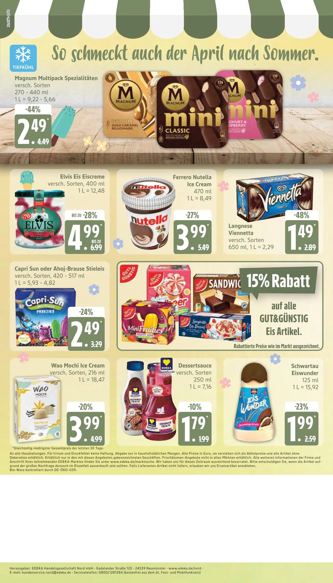 Edeka Angebote von 14. April bis 19. April 2025 - Prospekt seite 24