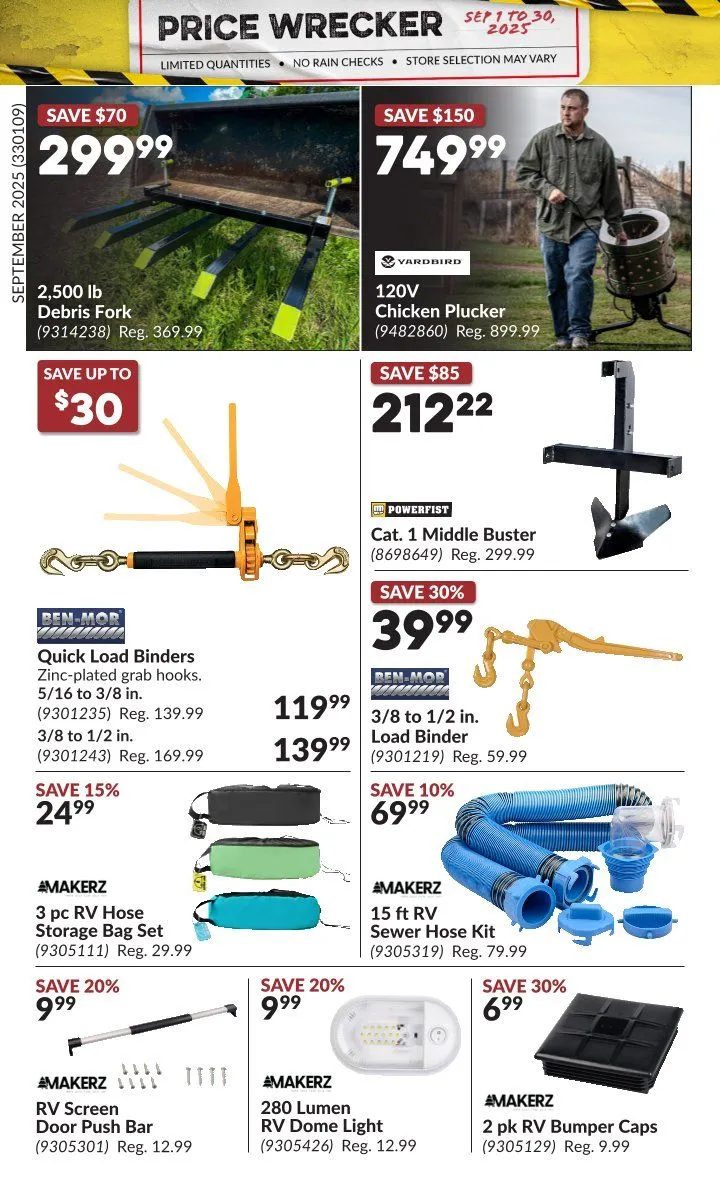 Princess Auto Sales from September 1 to September 30 2025 - flyer page 24