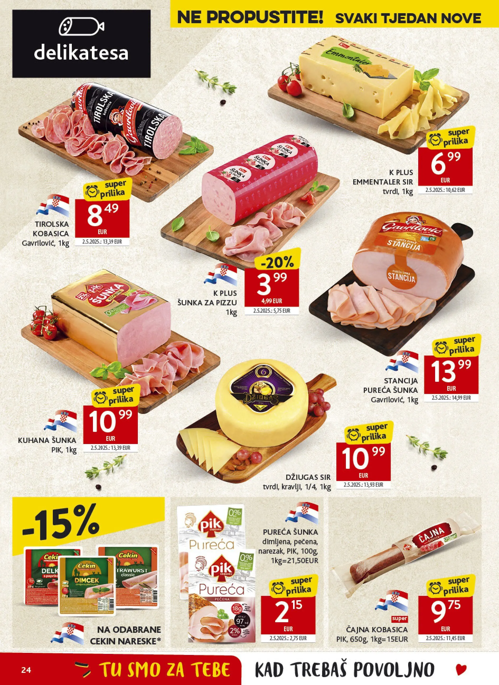 Katalog Konzum od 3. lipnja do 9. lipnja 2026. - Pregled Stranica 24