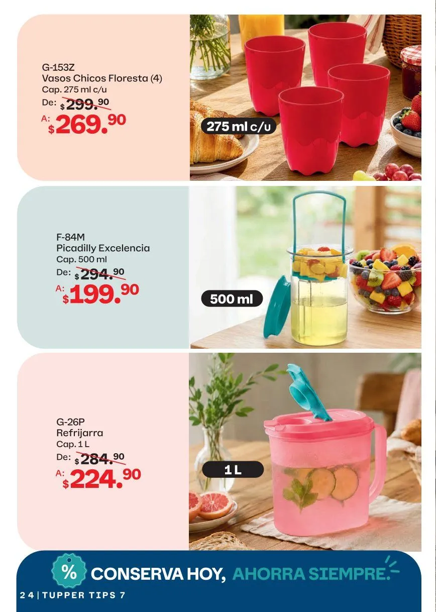 Catálogo de Tupperware Ofertas 15 de junio al 12 de julio 2026 - Pagina 24