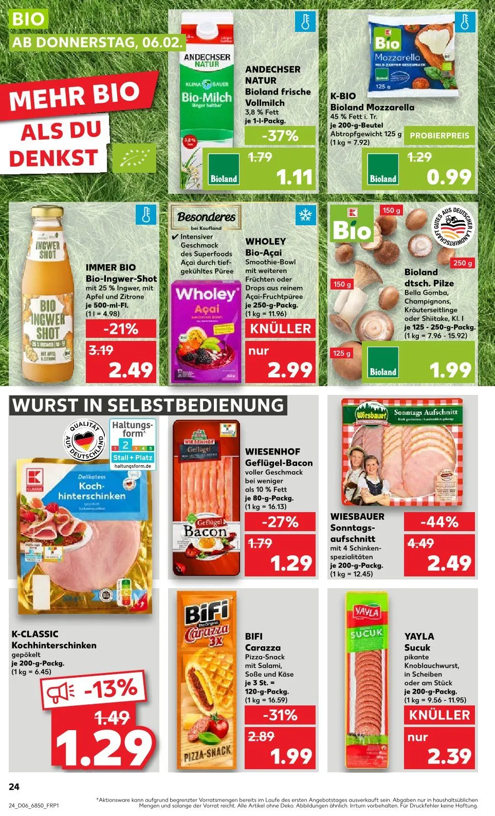 Kaufland Prospekt von 6. Februar bis 12. Februar 2025 - Prospekt seite 24