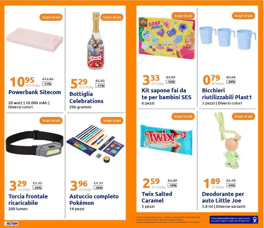 Volantino Action da 18 giugno a 24 giugno di 2025 - Pagina del volantino 24