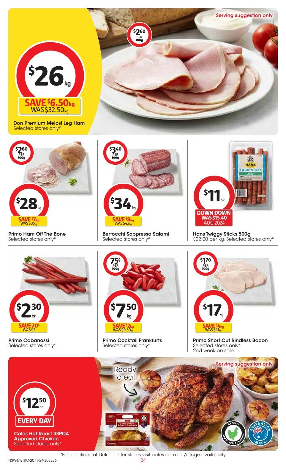 Coles Weekly Ad - Catalogue valid from 20 November to 26 November 2024 - page 24