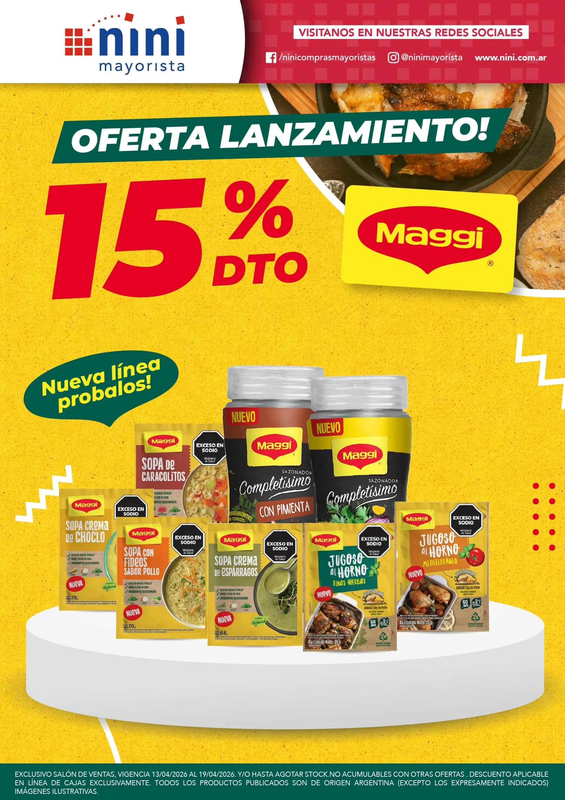 Ofertas de Nini Mayorista Ofertas 13 de abril al 19 de abril 2026 - Página 24 del catálogo