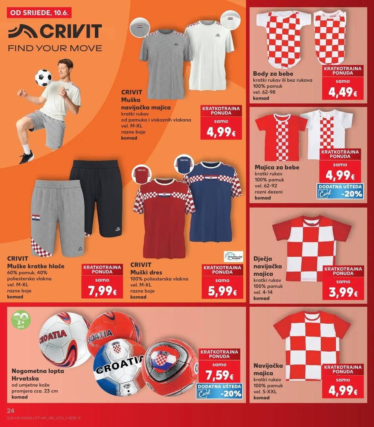 Katalog Kaufland od 10. lipnja do 16. lipnja 2026. - Pregled Stranica 24