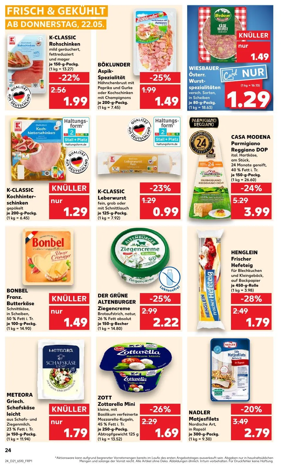 Kaufland Prospekt von 22. Mai bis 28. Mai 2025 - Prospekt seite 24