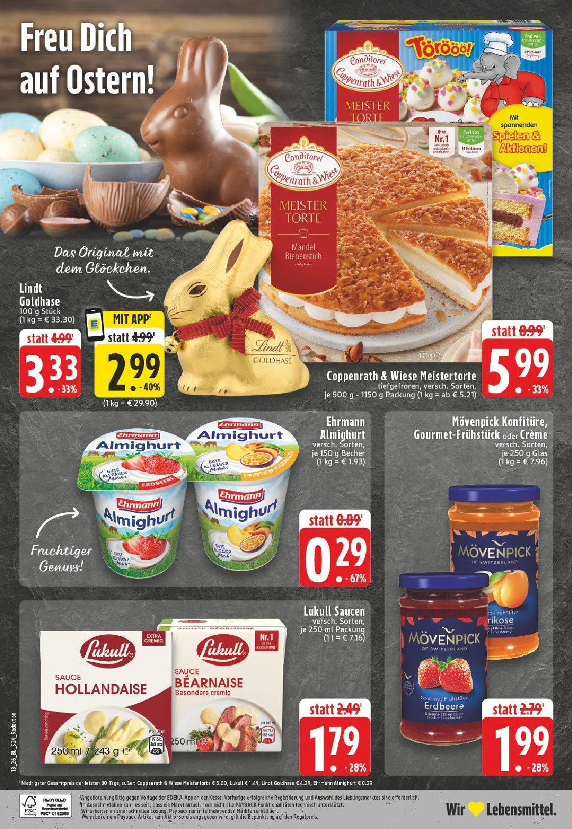 Edeka Prospekte von 23. März bis 28. März 2026 - Prospekt seite 24