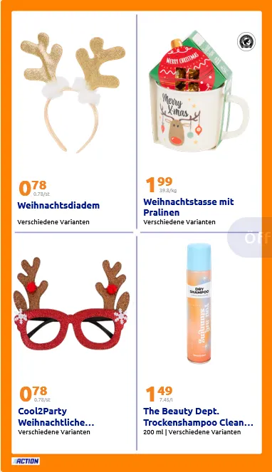 Action Angebote von 3. Dezember bis 9. Dezember 2025 - Prospekt seite 24