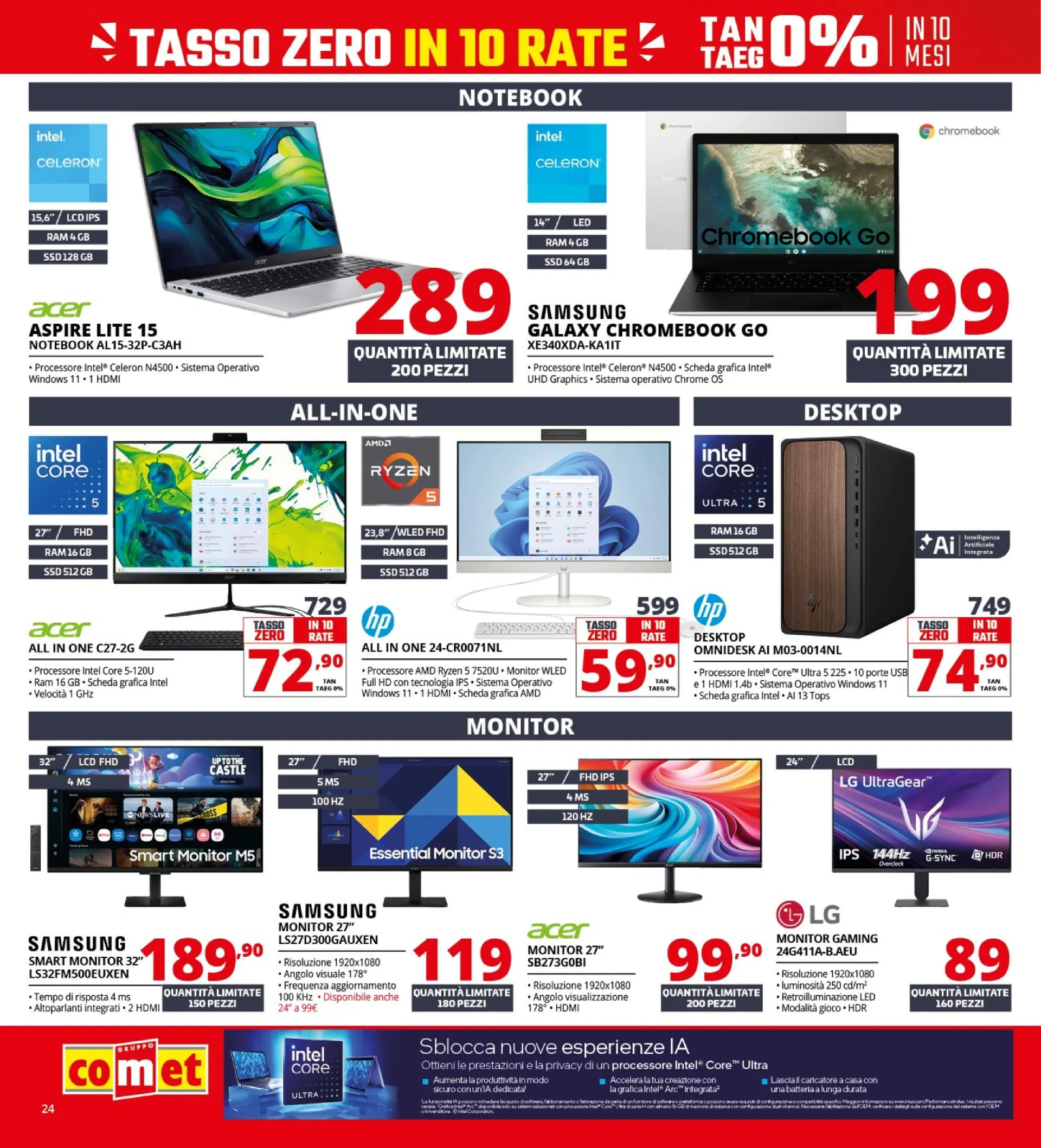 Comet Volantino da 9 aprile a 22 aprile di 2026 - Pagina del volantino 24