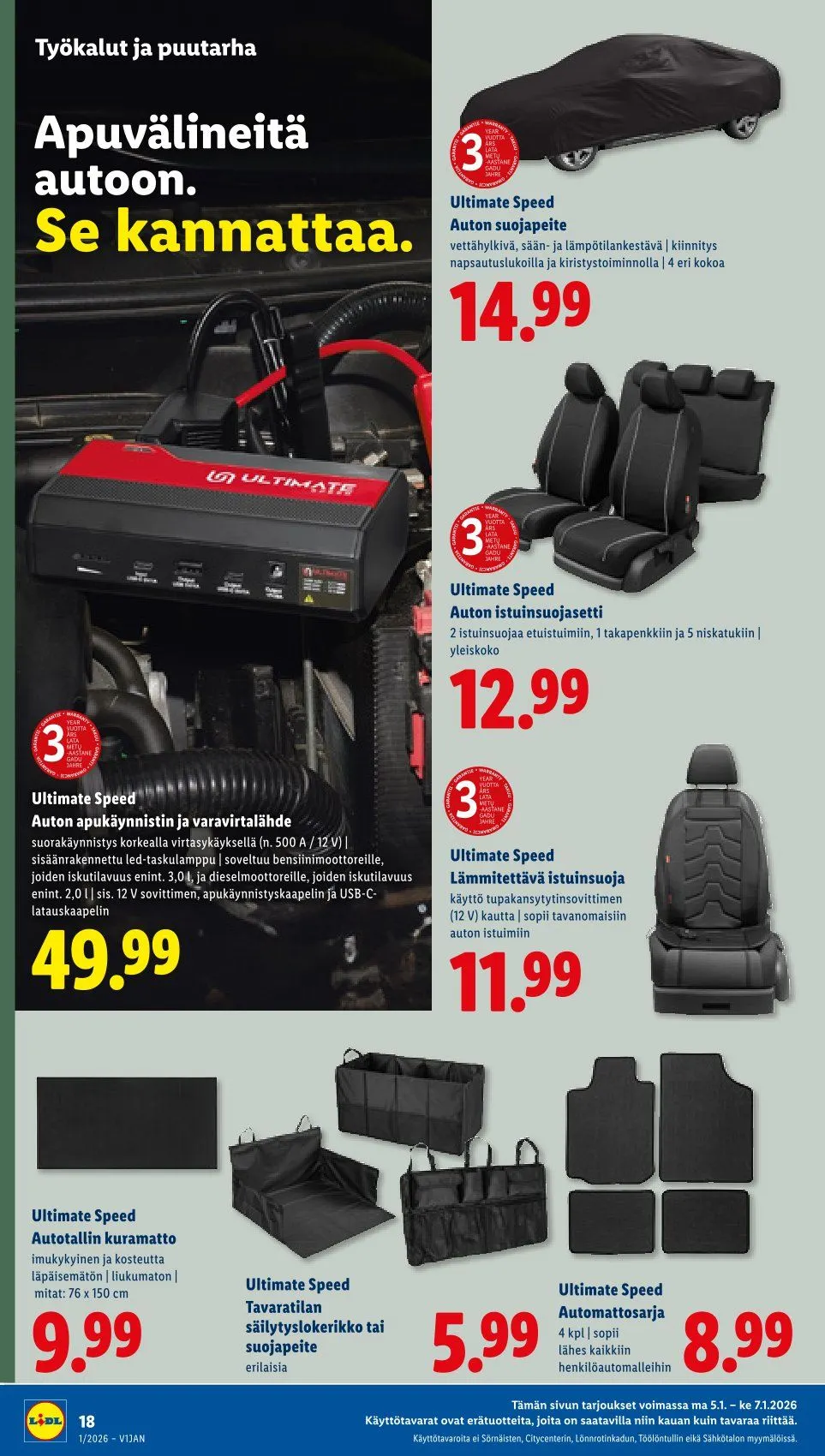 Kaupan Lidl  tarjoukset voimassa alkaen 1. tammikuuta - 4. tammikuuta 2026 - Tarjouslehti sivu 24