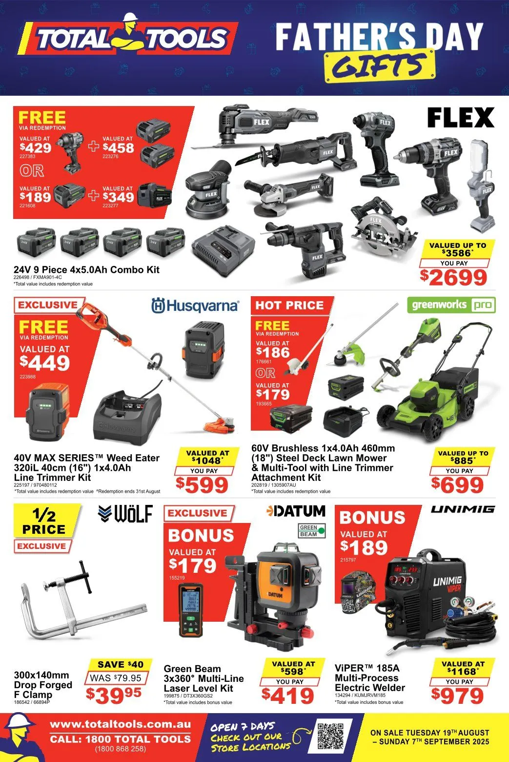 Total Tools catalogues - Weekly specials - Catalogue valid from 19 August to 7 September 2025 - page 24