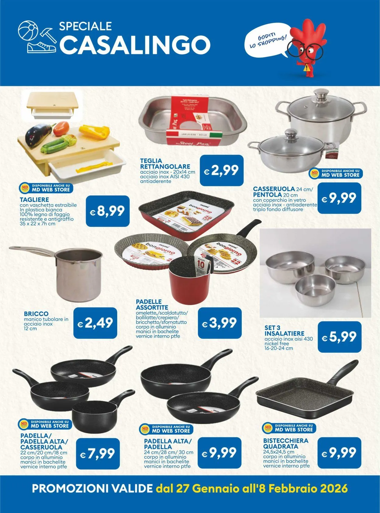  Volantini MD Discount da 27 gennaio a 8 febbraio di 2026 - Pagina del volantino 24