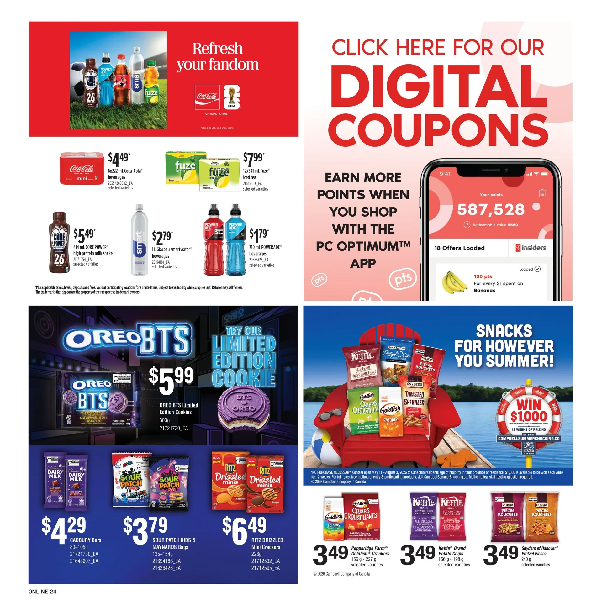 Fortinos Sales from June 18 to June 24 2026 - flyer page 24