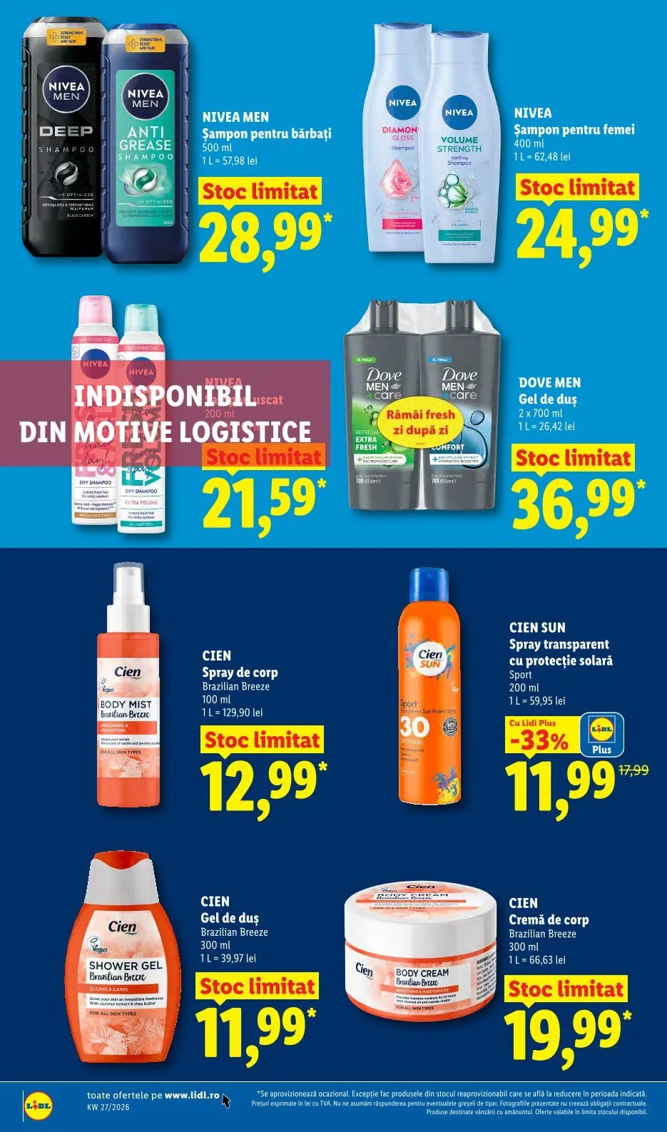 Catalog Oferte de neratat Lidl de la 29 iunie până la 5 iulie 2026 - Revista Pagina 24