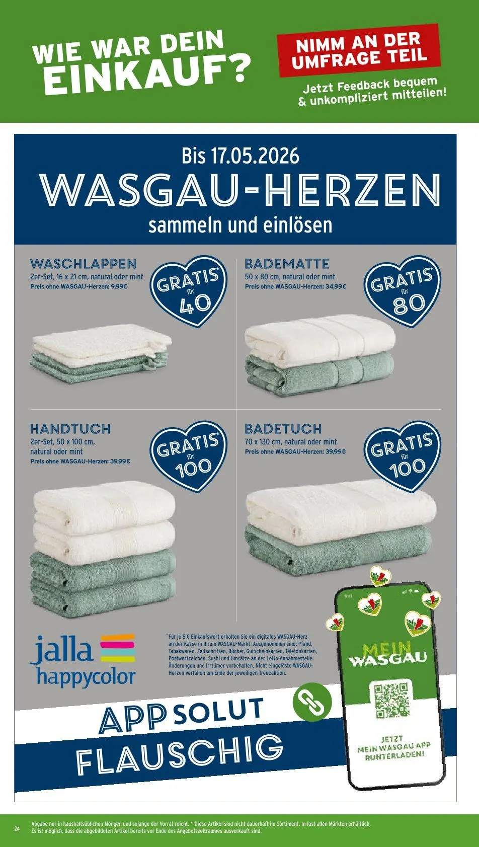 Angebote Wasgau von 4. Mai bis 9. Mai 2026 - Prospekt seite 24