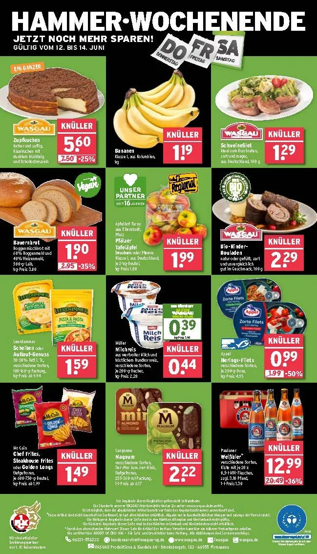 Wasgau Angebote von 10. Juni bis 14. Juni 2025 - Prospekt seite 24