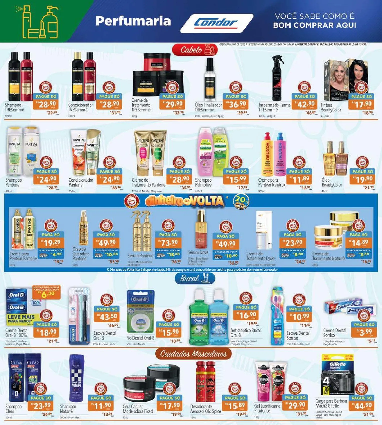 Encarte de Folhetos Supermercados Condor  26 de maio até 14 de junho 2026 - Pagina 24