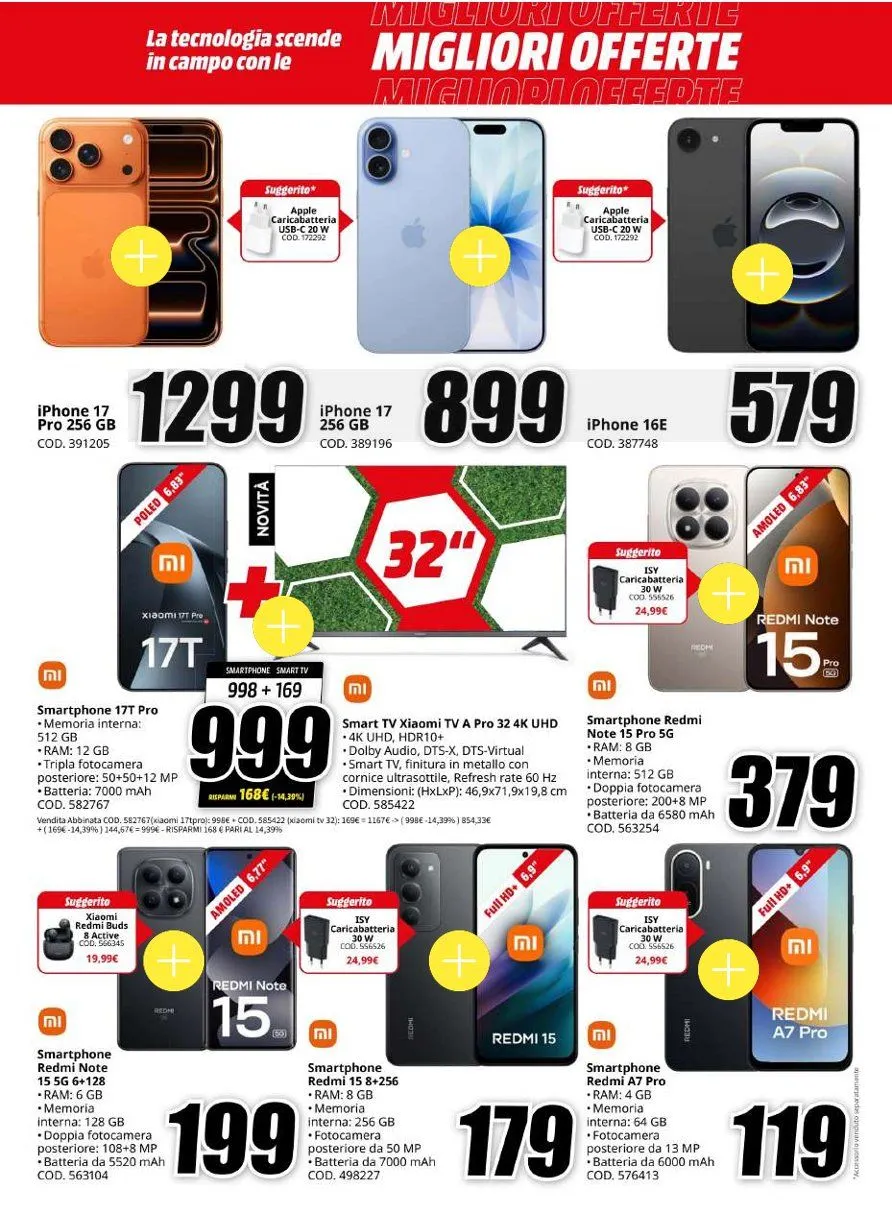 Volantini MEDIAWORLD da 1 giugno a 14 giugno di 2026 - Pagina del volantino 24
