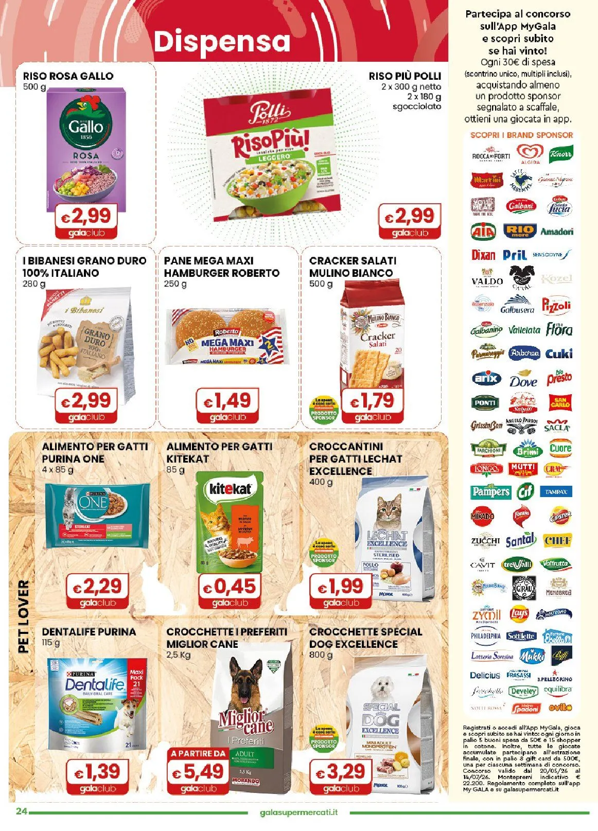 Volantini Gala Supermercati da 3 giugno a 16 giugno di 2026 - Pagina del volantino 24