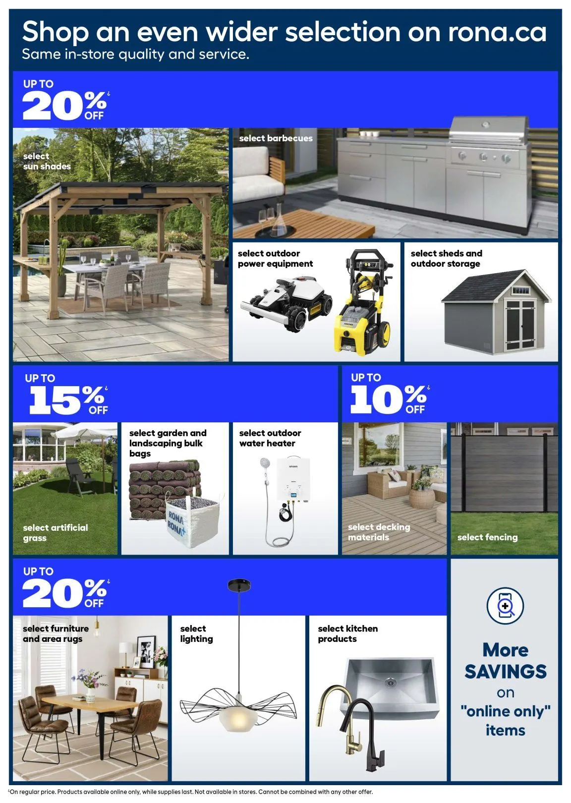 RONA Sales from May 18 to May 20 2026 - flyer page 24