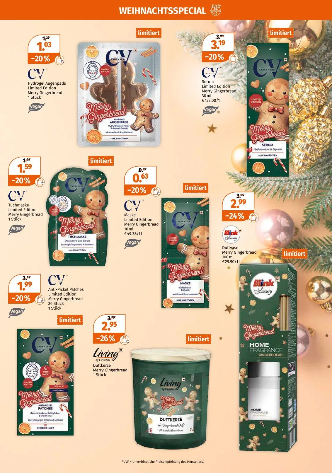 Müller Angebote von 1. Dezember bis 6. Dezember 2025 - Prospekt seite 24