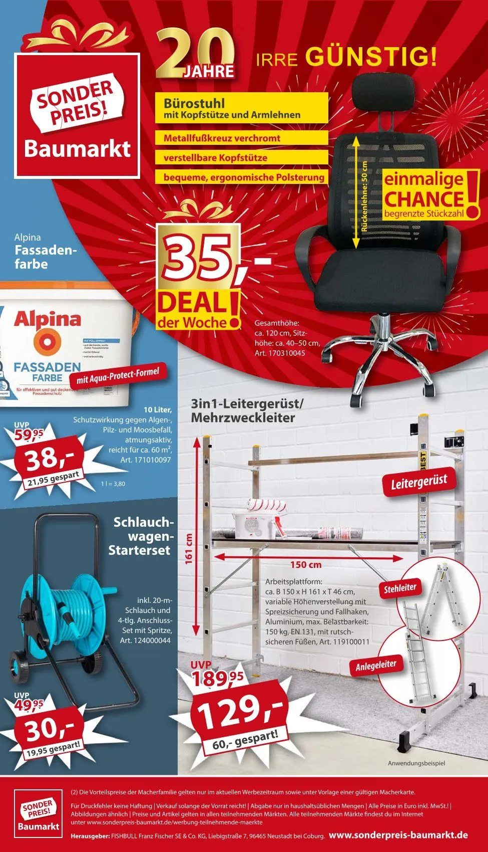 Sonderpreis-Baumarkt Prospekte von 5. April bis 11. April 2025 - Prospekt seite 24