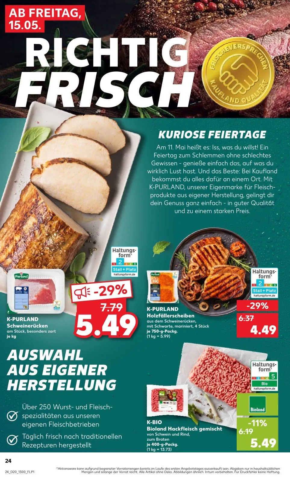  Kaufland Prospekte  von 15. Mai bis 20. Mai 2026 - Prospekt seite 24
