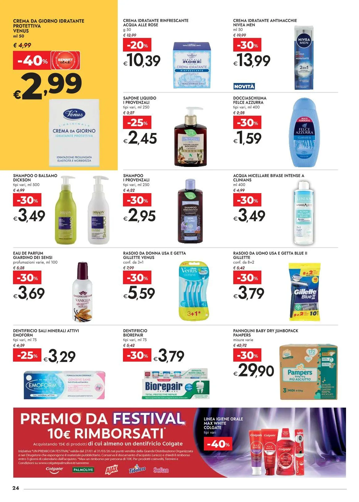  Volantini Bennet da 12 febbraio a 25 febbraio di 2026 - Pagina del volantino 24