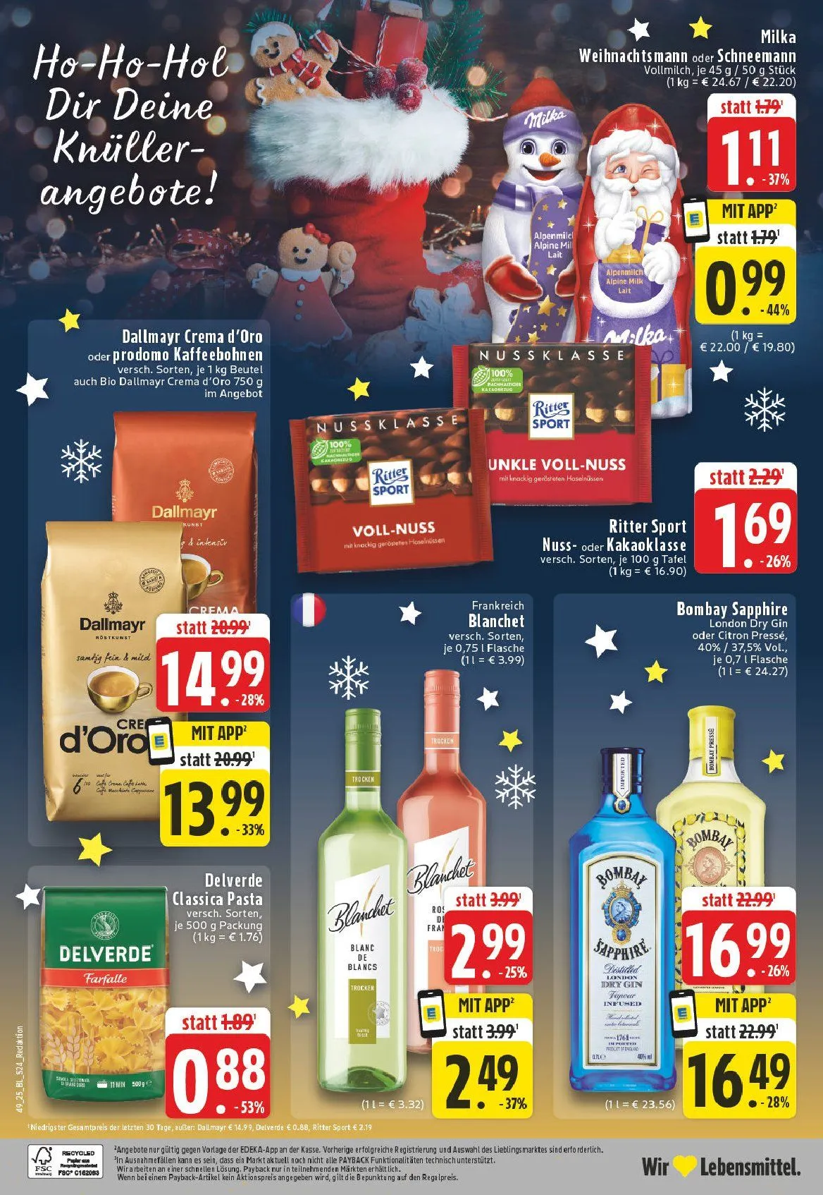 Edeka Angebote von 1. Dezember bis 6. Dezember 2025 - Prospekt seite 24