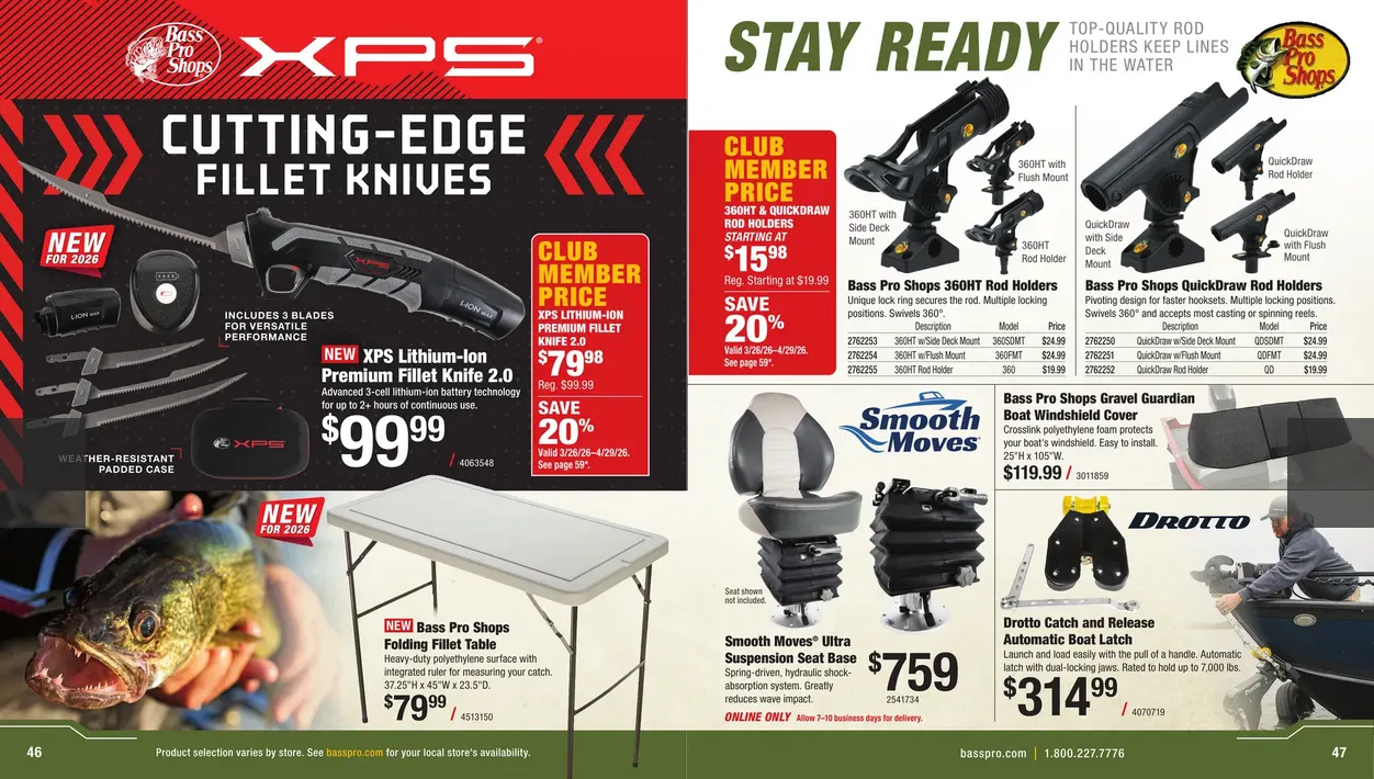 Weekly ad Bass Pro Shops Sales from March 27 to March 30 2026 - Page 24