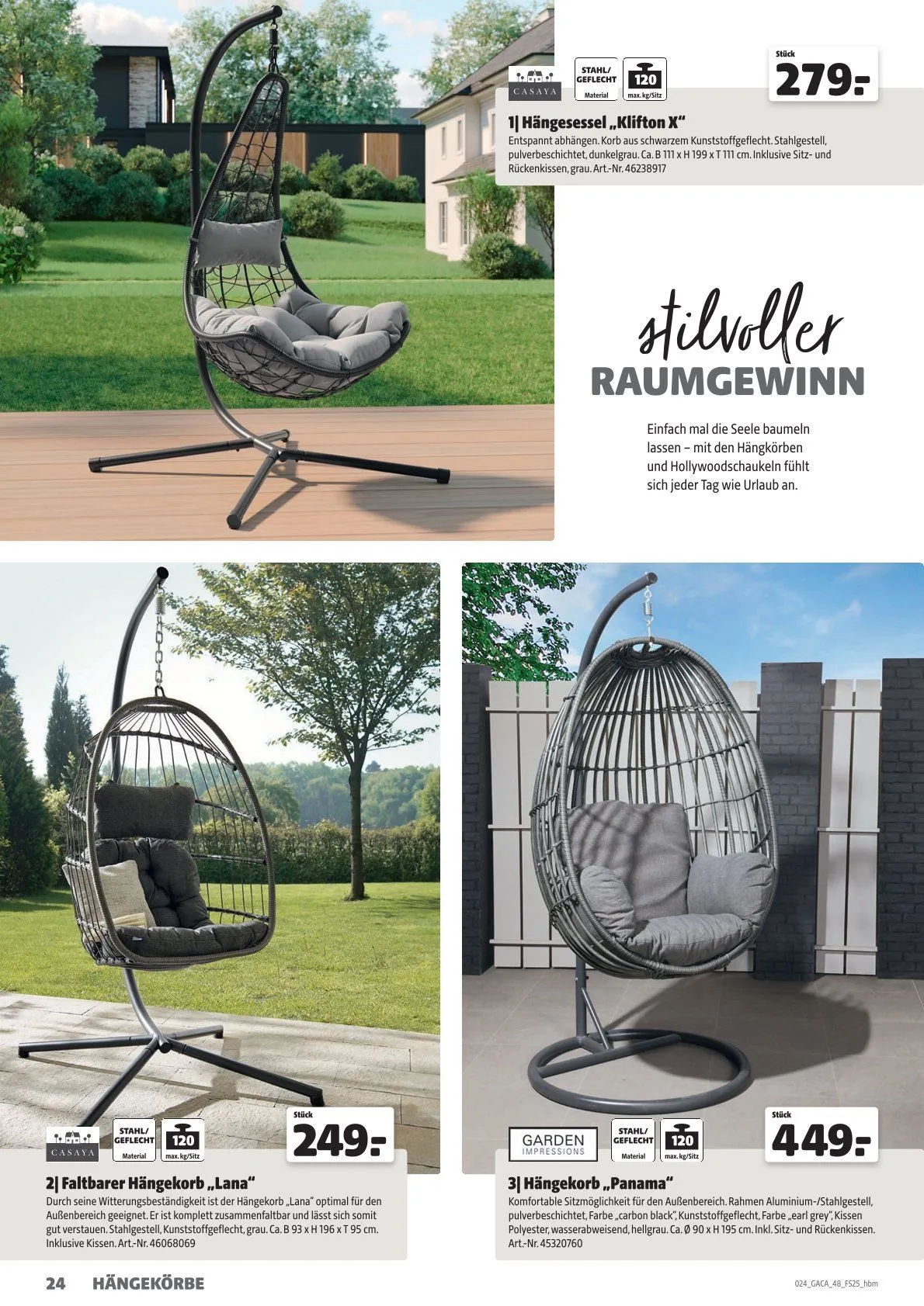 Hagebau Prospekt von 21. Mai bis 31. Dezember 2025 - Prospekt seite 24