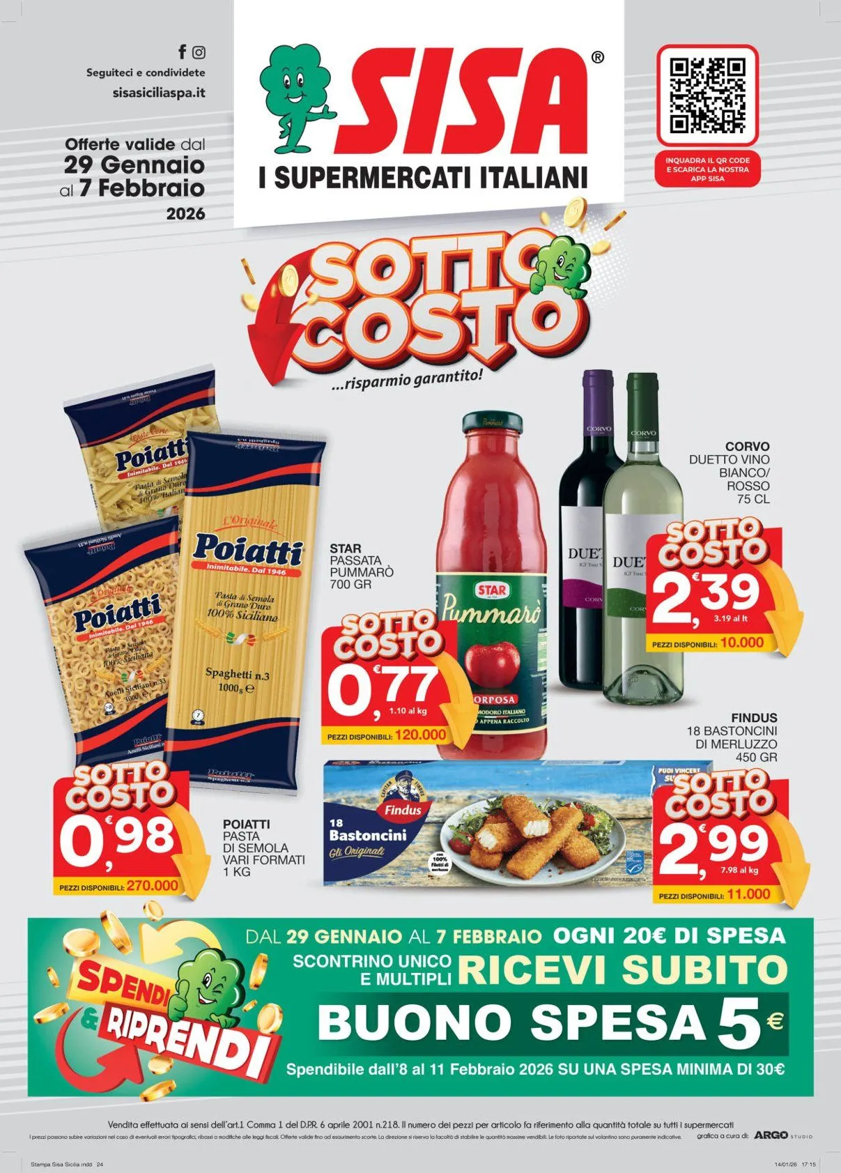 Volantini Sisa da 29 gennaio a 7 febbraio di 2026 - Pagina del volantino 24