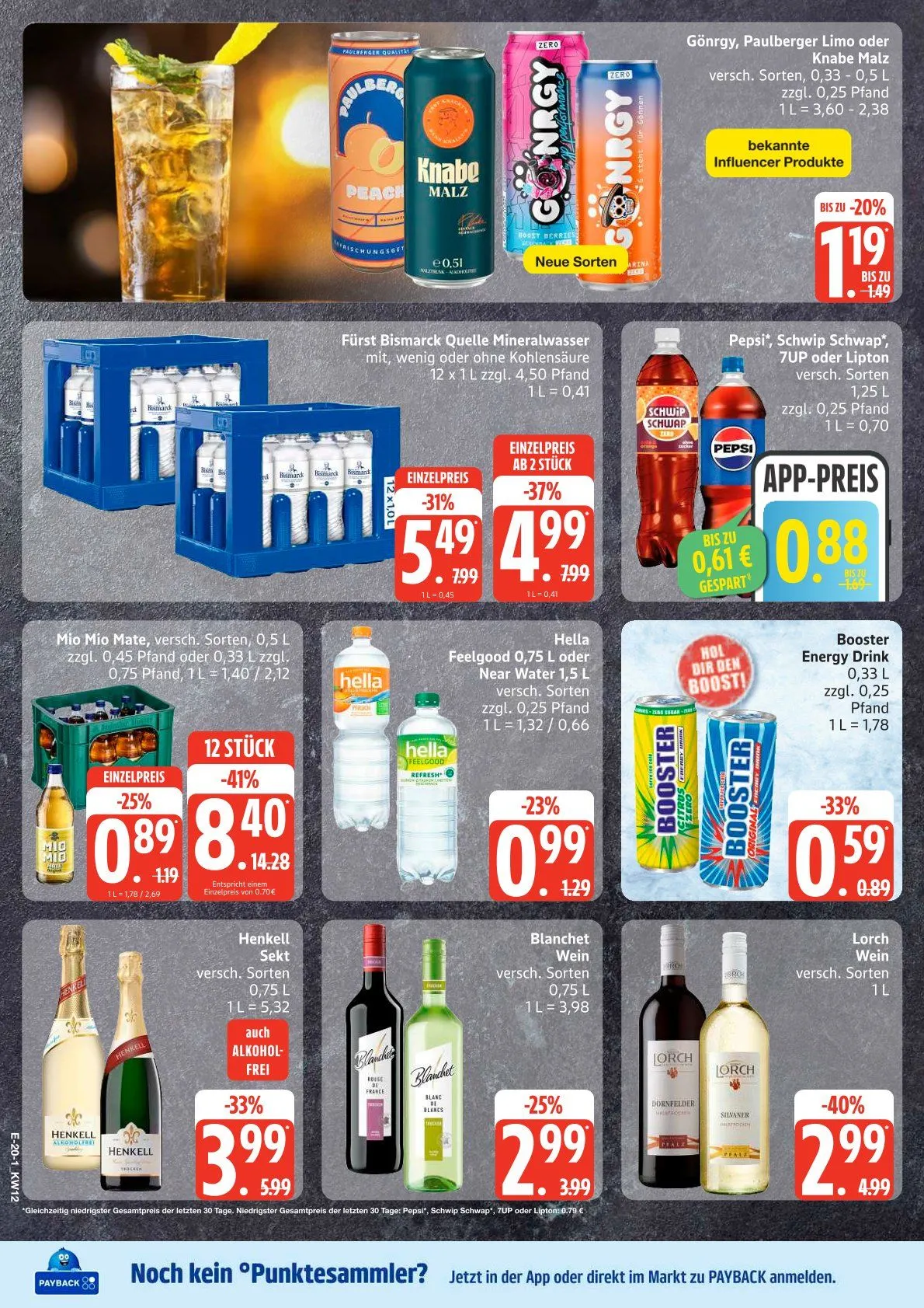 Edeka Prospekte von 16. März bis 21. März 2026 - Prospekt seite 24