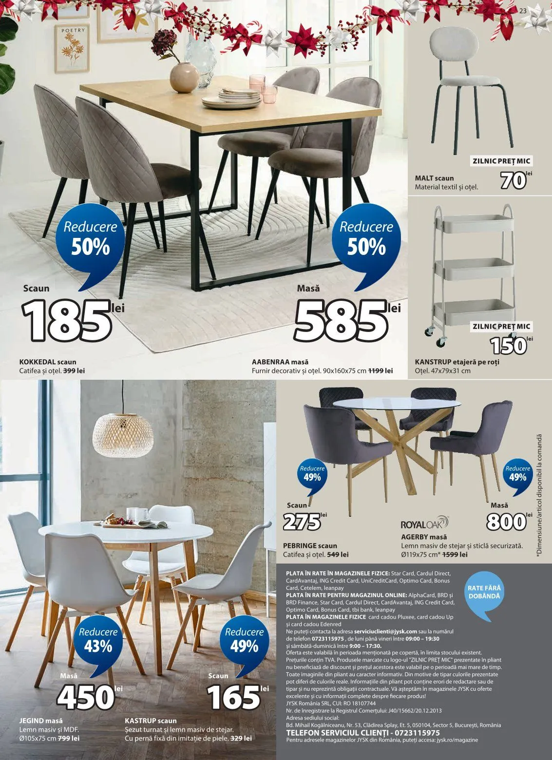 Catalog JYSK Oferte de la 25 noiembrie până la 24 decembrie 2025 - Revista Pagina 23