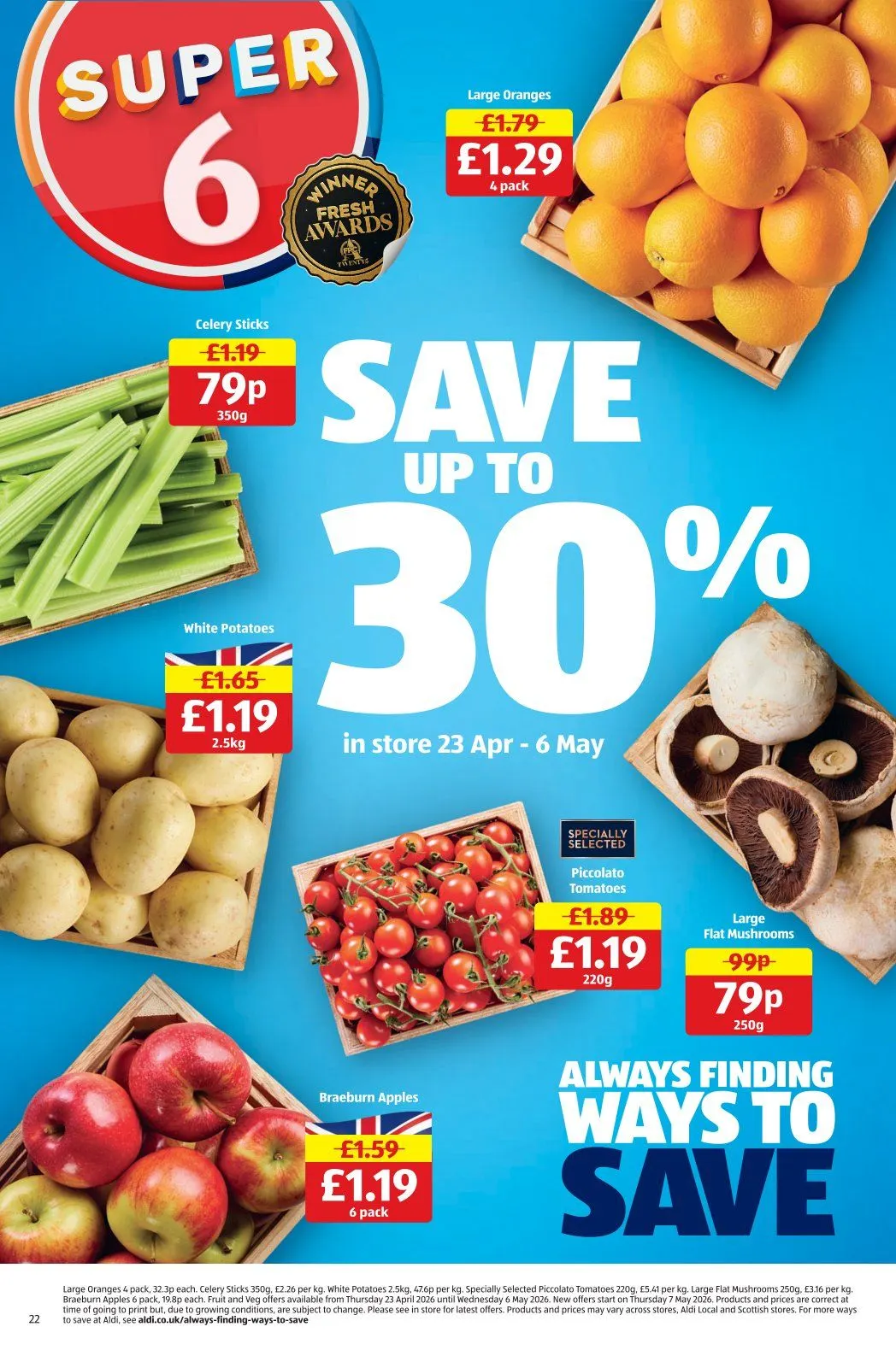 Aldi Sales from 30 April to 3 May 2026 - Catalogue Page 24