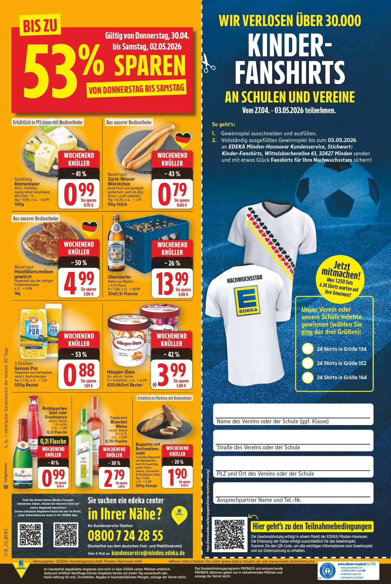 Edeka Angebote von 26. April bis 2. Mai 2026 - Prospekt seite 24
