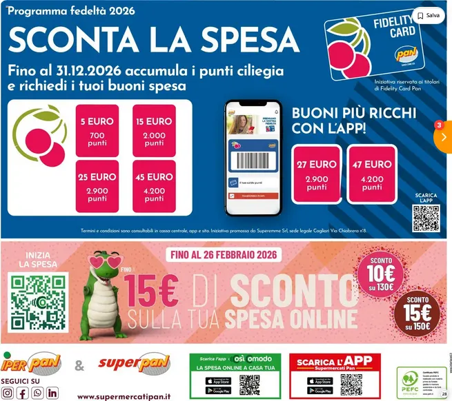  Volantini Pan da 12 febbraio a 22 febbraio di 2026 - Pagina del volantino 24