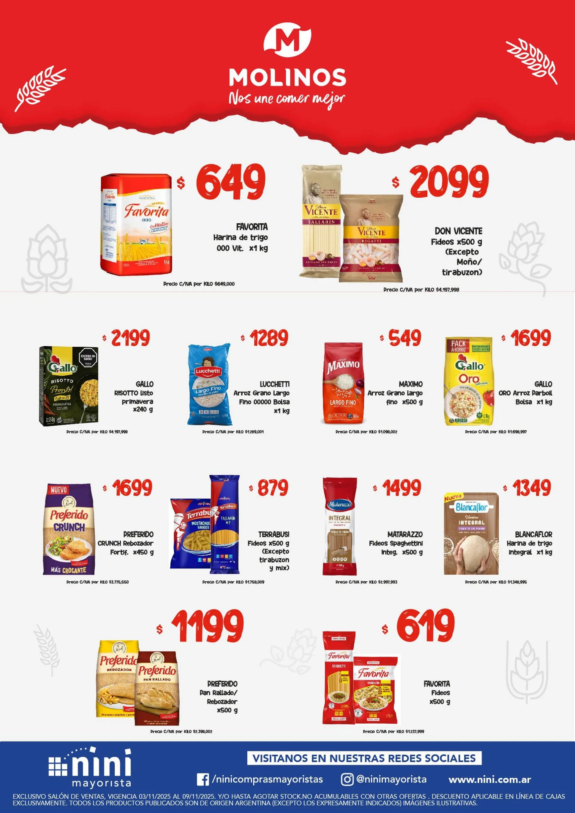 Ofertas de Ofertas Nini Mayorista 3 de noviembre al 9 de noviembre 2025 - Página 24 del catálogo