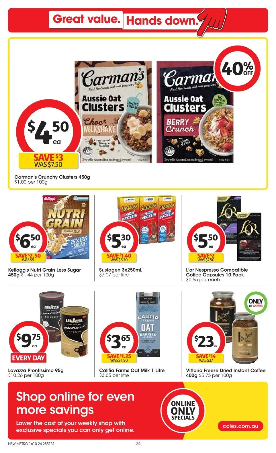 Coles Weekly Ad - Catalogue valid from 16 October to 22 October 2024 - page 24