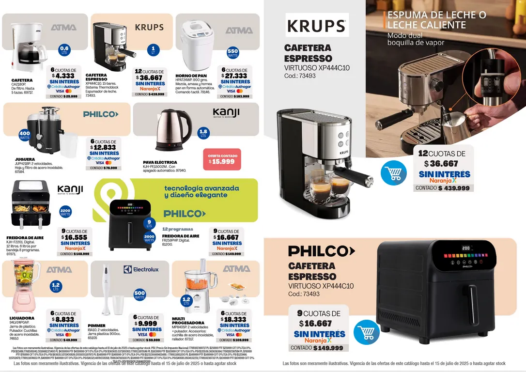 Ofertas de Authogar Ofertas del mes 3 de julio al 31 de julio 2025 - Página 22 del catálogo