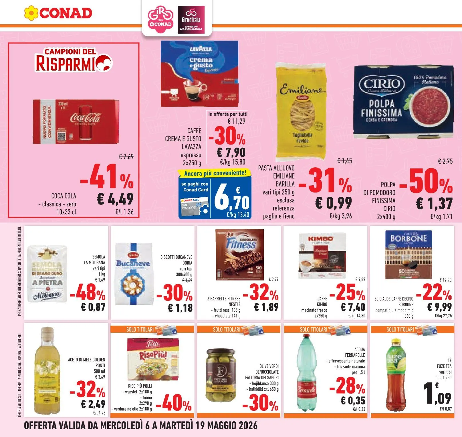 Volantini Conad da 6 maggio a 19 maggio di 2026 - Pagina del volantino 24