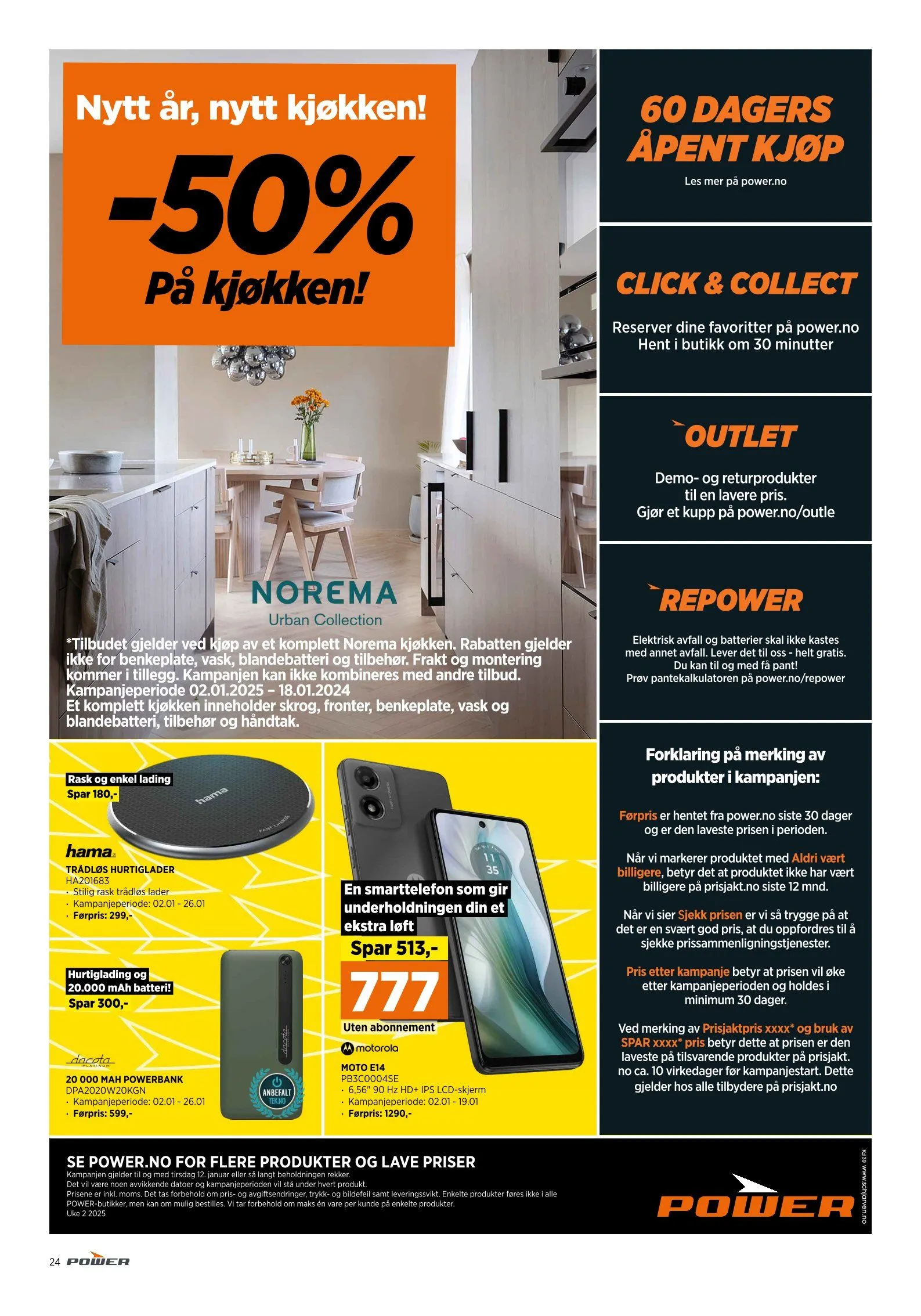 Power Tilbud fra 7. januar til 18. januar 2025 - kundeavisside 24