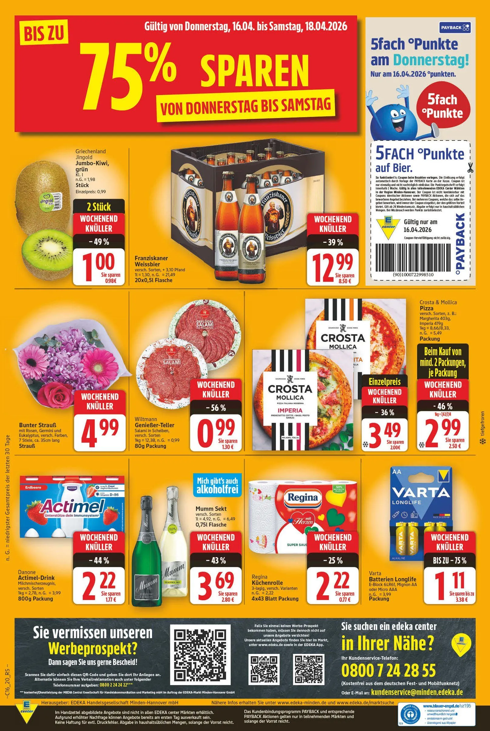  Edeka Angebote von 13. April bis 19. April 2026 - Prospekt seite 24