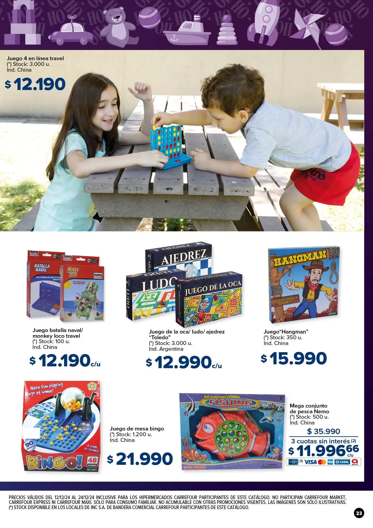 Ofertas de Carrefour Juguetes 12 de diciembre al 24 de diciembre 2024 - Página 23 del catálogo