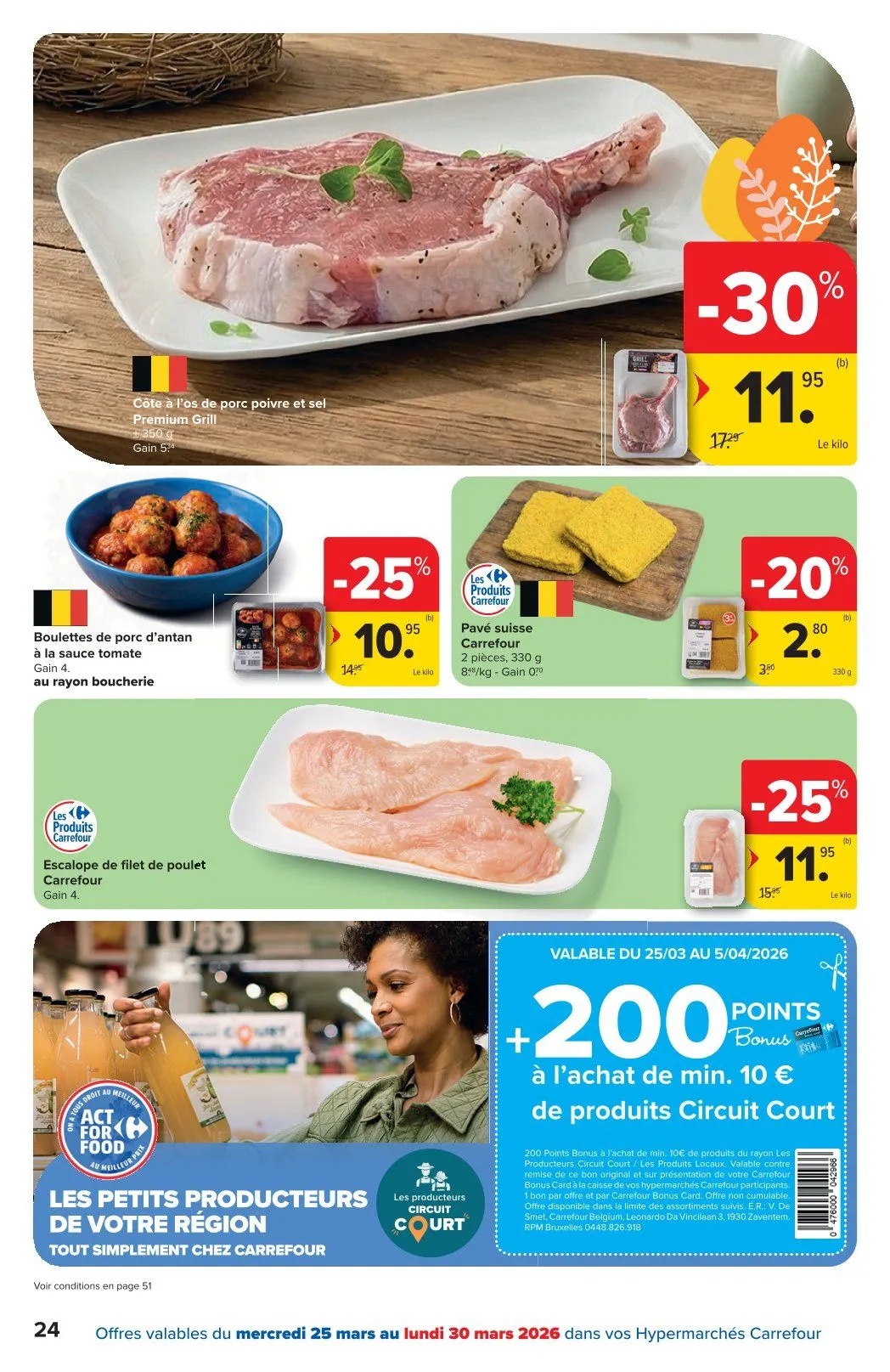 Carrefour folders van 25 maart tot 7 april 2026 - folder pagina 24
