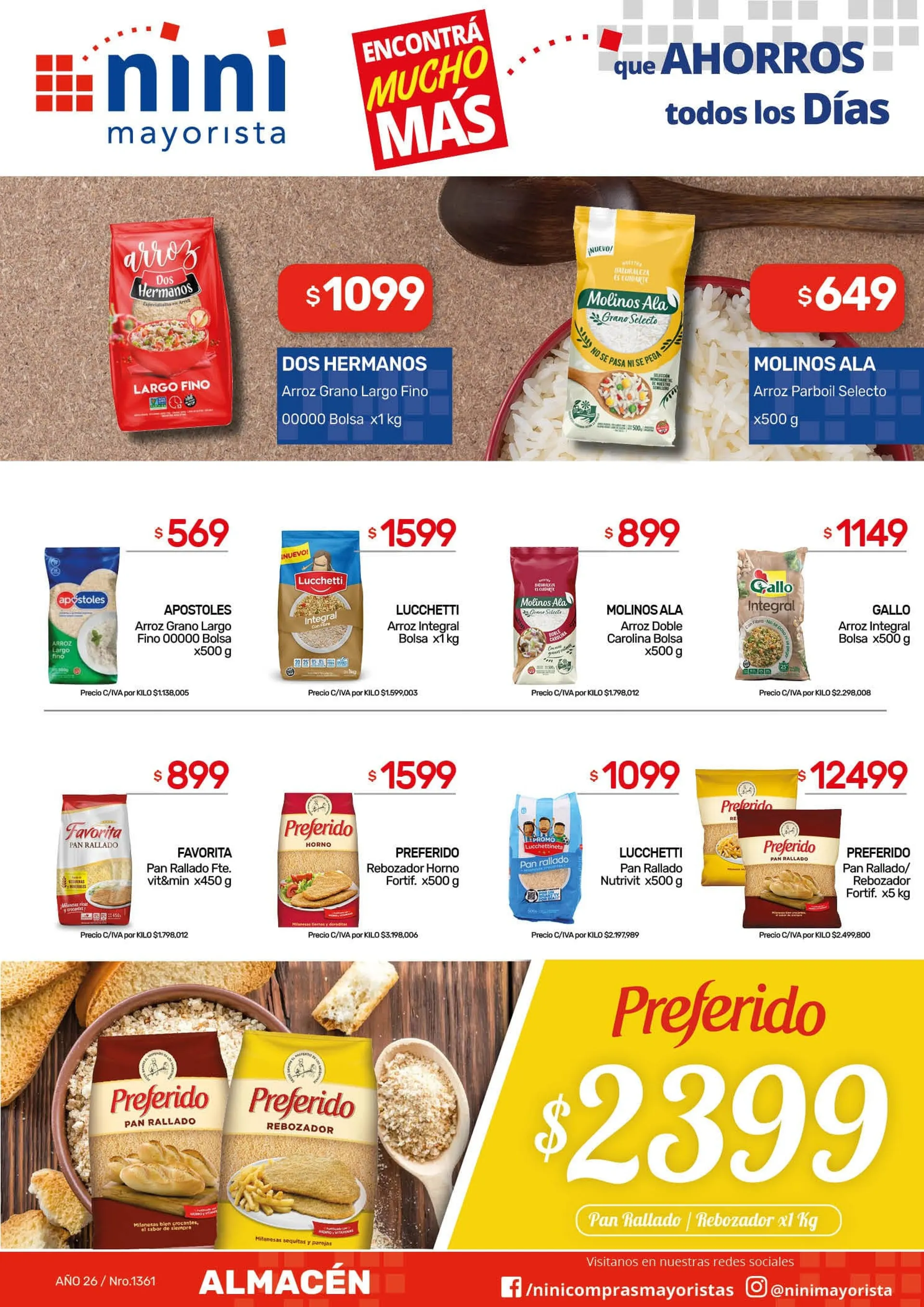 Ofertas de Nini Mayorista Ofertas 25 de mayo al 31 de mayo 2026 - Página 24 del catálogo
