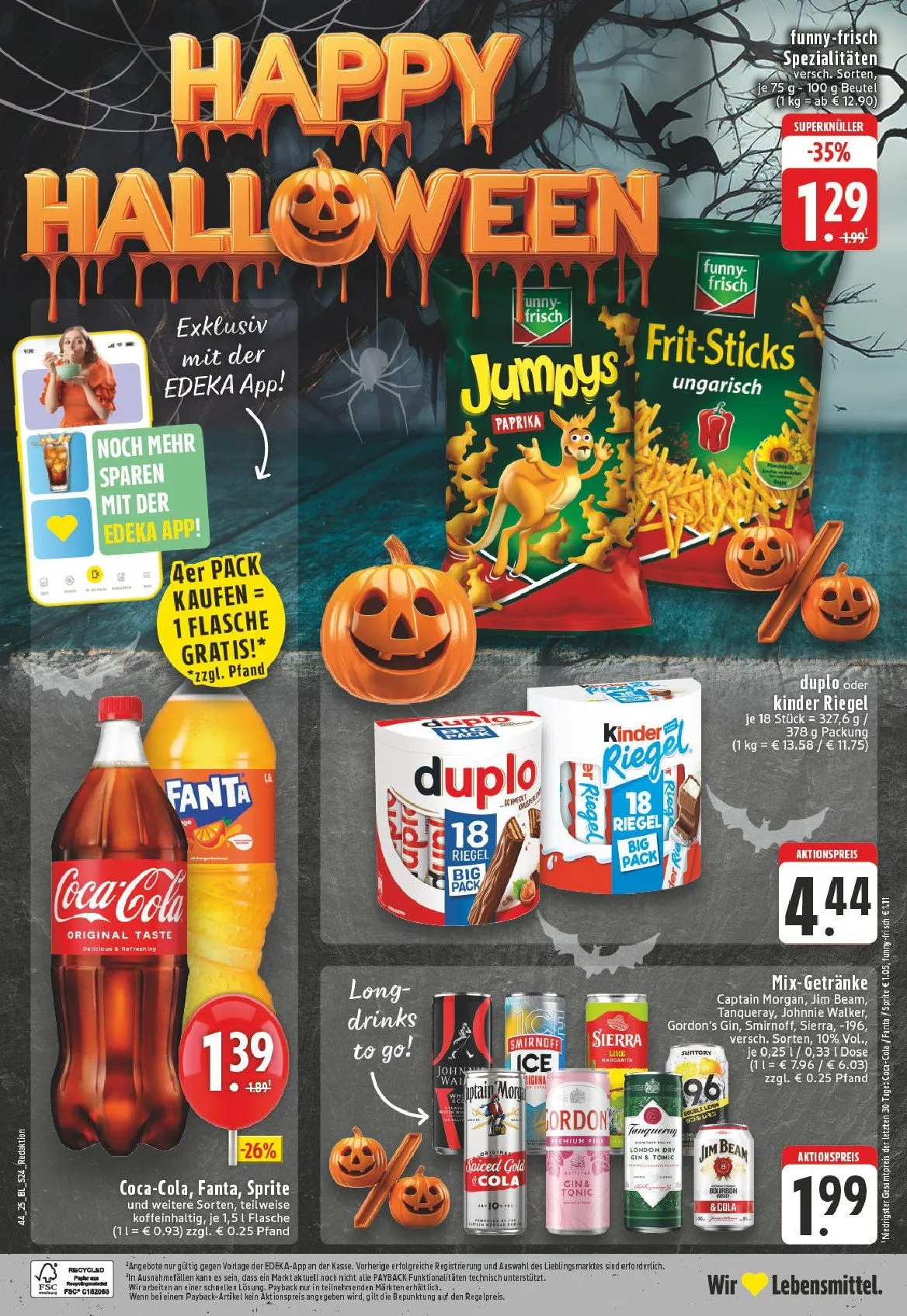 Edeka Prospekte von 25. Oktober bis 1. November 2025 - Prospekt seite 24