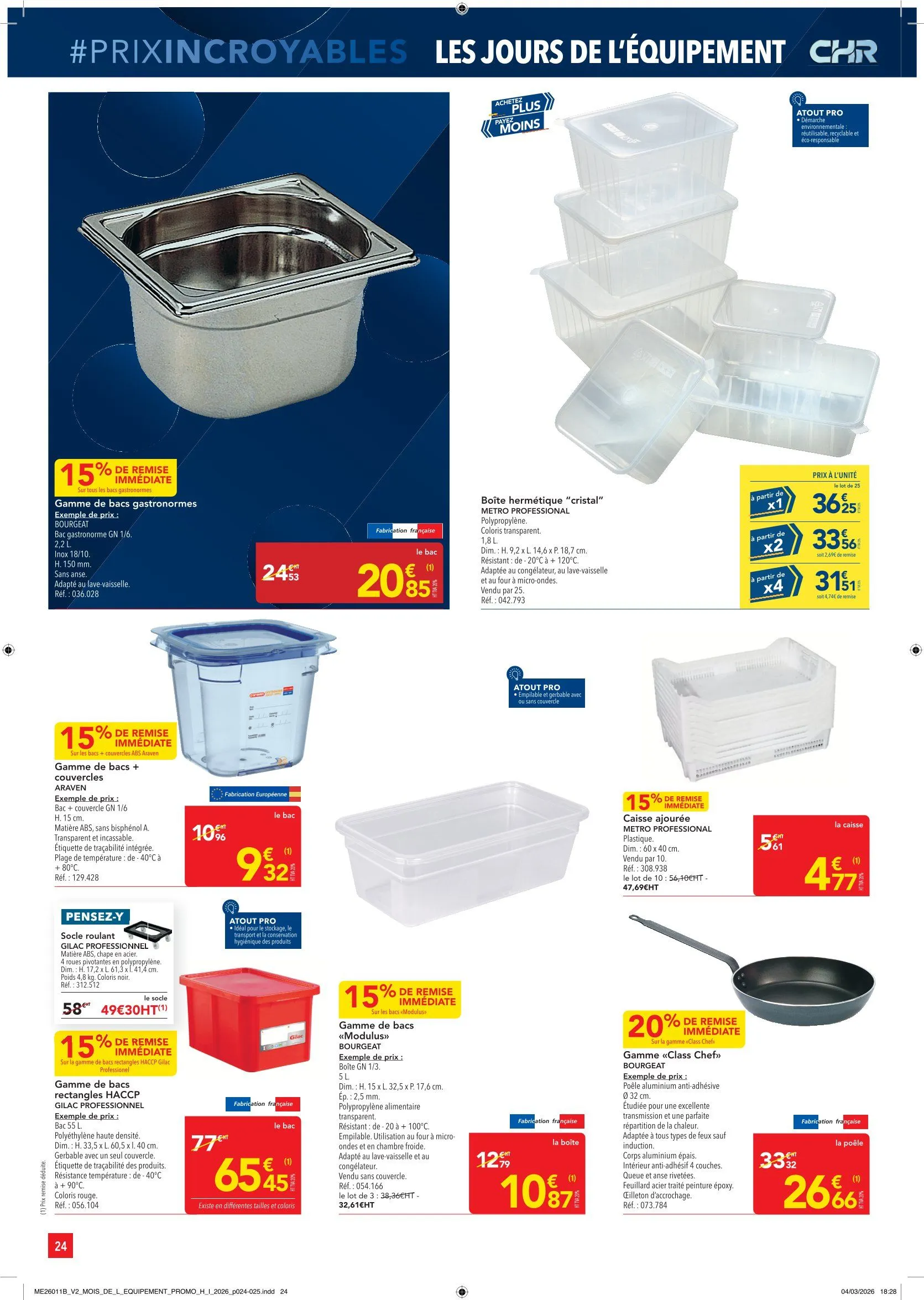 Catalogues Metro FR du 26 mars au 20 mai 2026 - Catalogue page 24