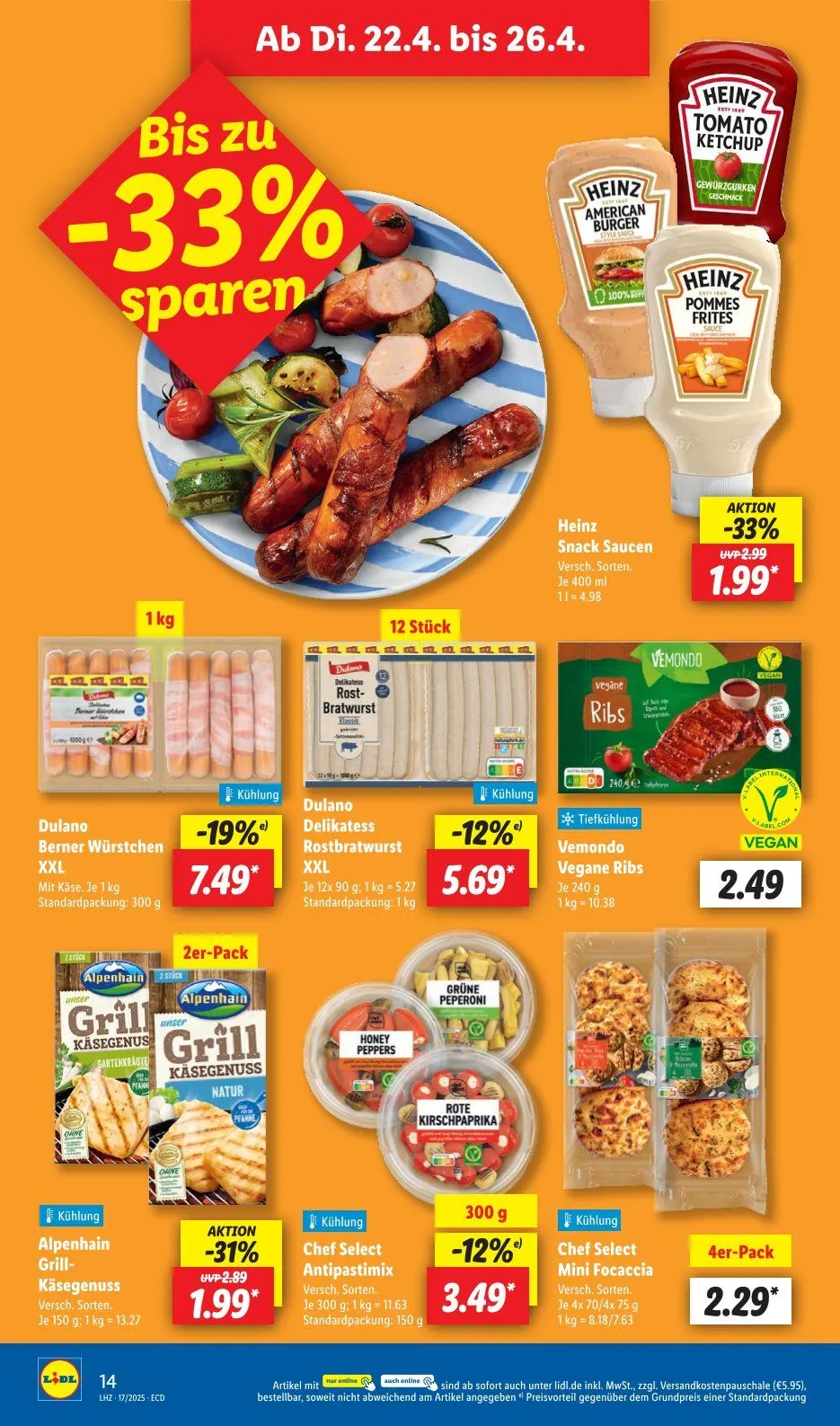 Lidl Angebote von 22. April bis 26. April 2025 - Prospekt seite 24