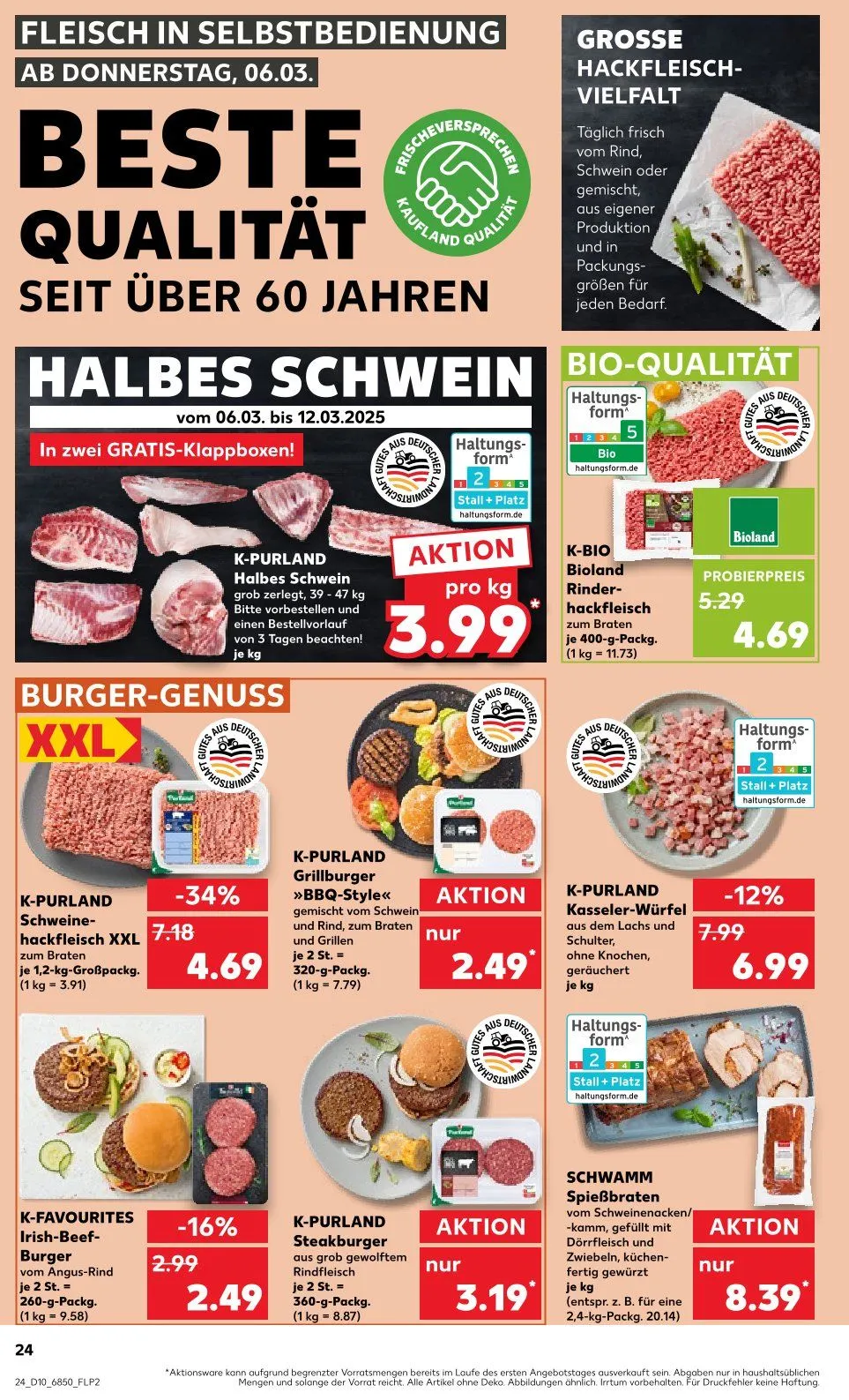 Kaufland Prospekt von 6. März bis 12. März 2025 - Prospekt seite 24